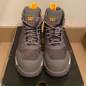 Caterpillar Cat Women's Propulsion Gray Waterproof Winter Work Boot Size 10